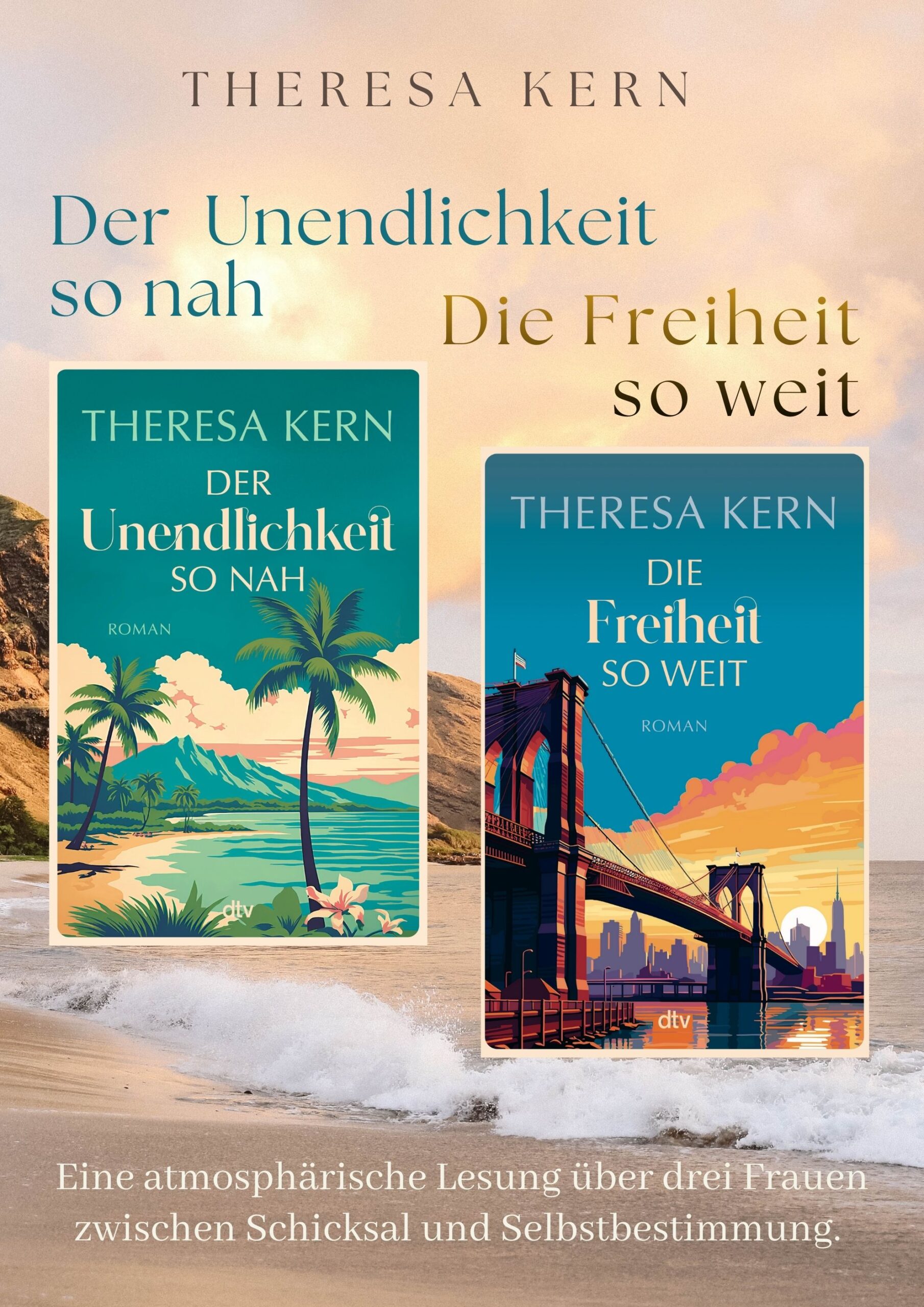 Lesung zu meiner Familiensaga „Der Unendlichkeit so nah“ – „Die Freiheit so weit“