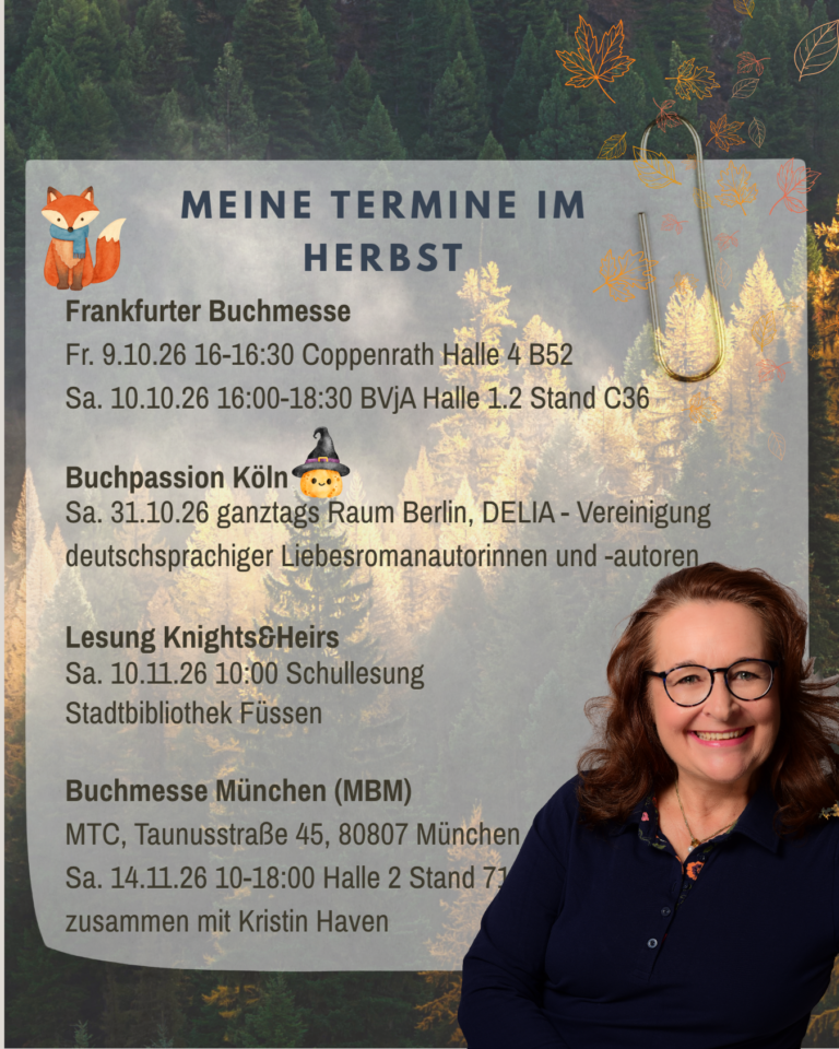 Termine im Herbst 2026