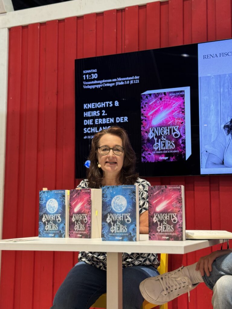 Lesung aus den Knights&Heirs auf der Frankfurter Buchmesse 2025
